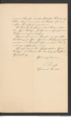 Nachlass Franz Steindachner, Brief von der Kais. Akademie der Wissenschaften, General-Secretär an Franz Steindachner (08.06.1892), Inv.Nr. 4.07, Seite 3